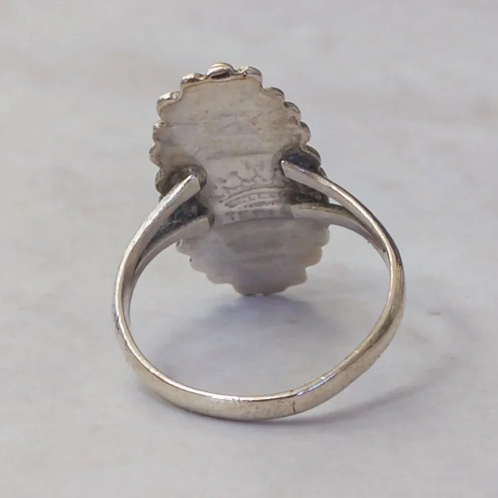 Sterling Silver Abalone Ring – Size 5.25